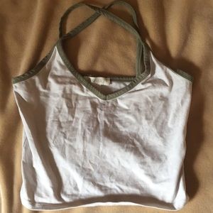 White crop top